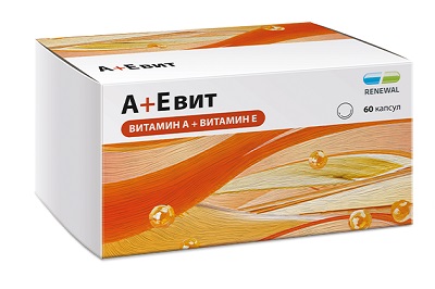 А + Евит капс. №60 Renewal витамины-антиоксиданты БАД