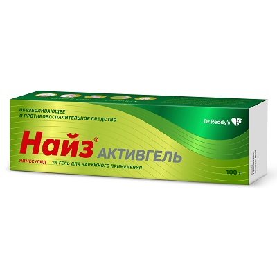 Найз Активгель 1% 100г (Нимесулид) обезболивающее