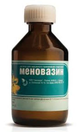 Меновазин раствор спиртовой 40мл обезболивающее (Самарамедпром)