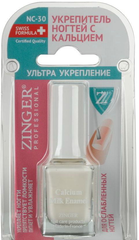 Зингер Укрепитель для ногтей 12мл с кальцием (NC-30)