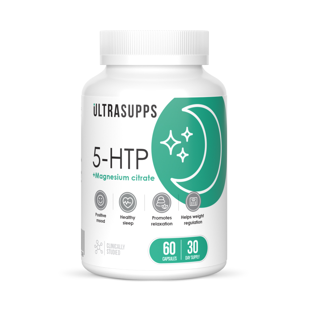 Ультрасаппс(UltraSupps) 5-НТР капс. №60 успокаивающее БАД