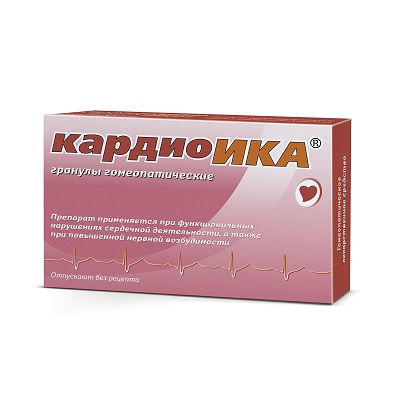 КардиоИКА (сердечные боли) гранулы гомеопатические 10г