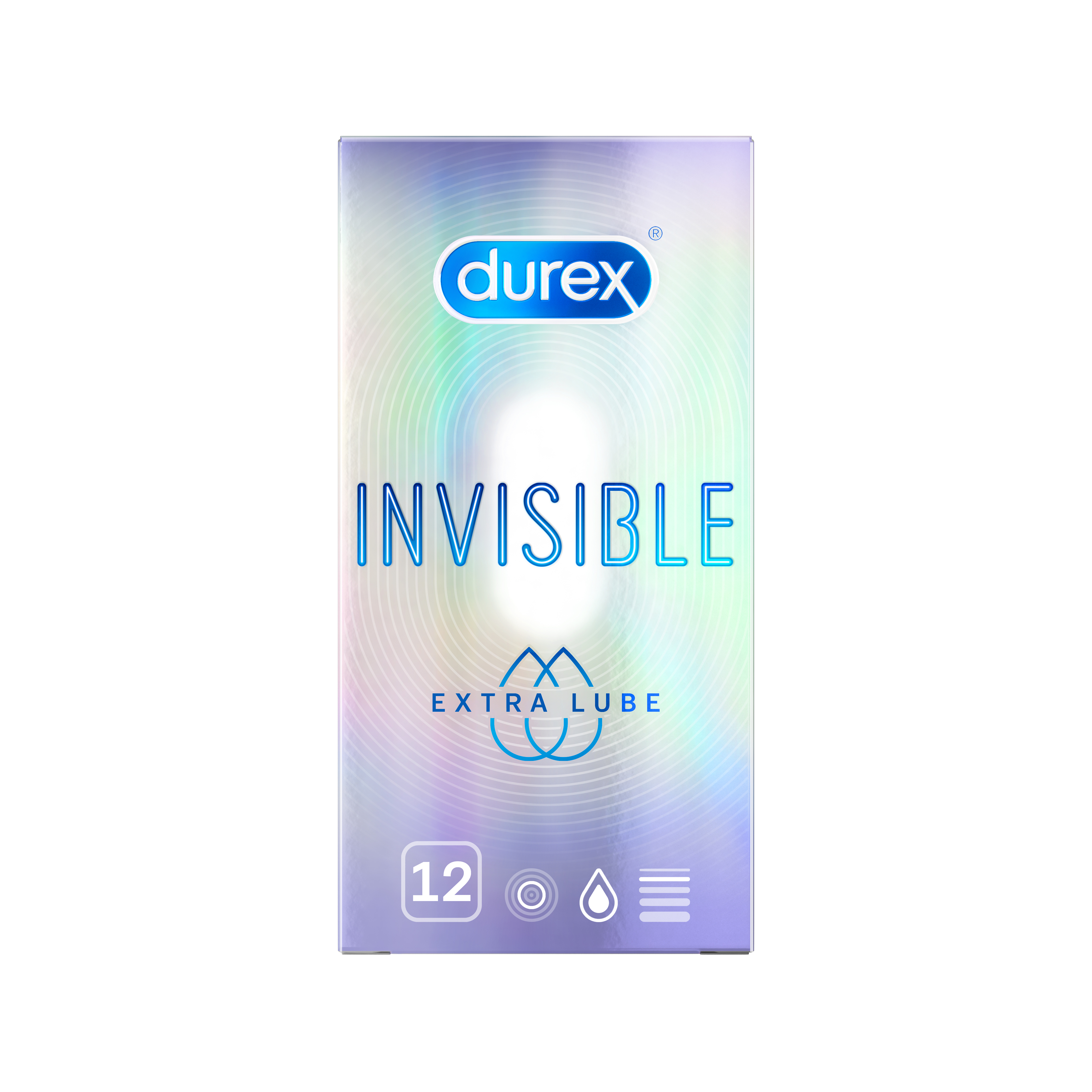 Дюрекс презервативы №12 инвизибл Extra Lube