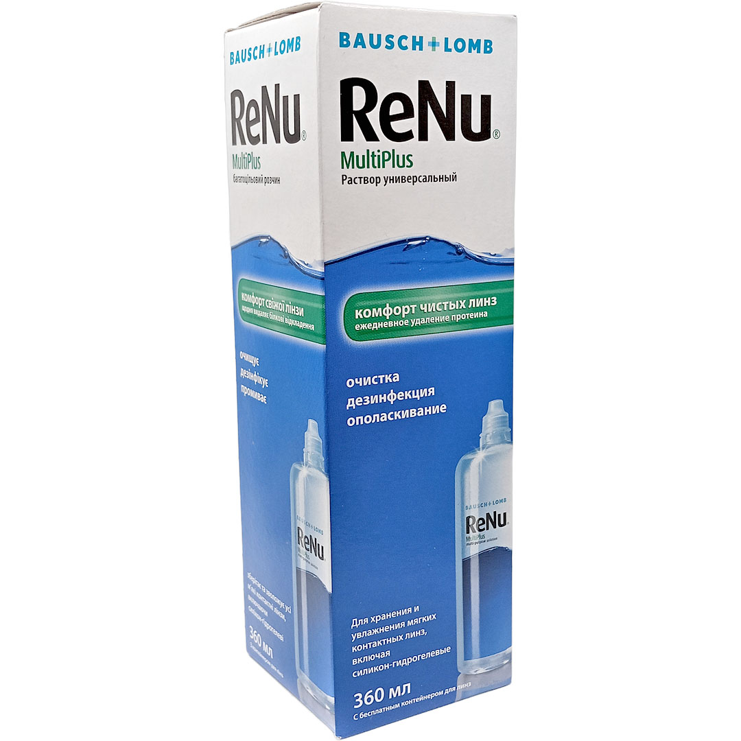 Renu Multi Рlus раствор д/линз 360мл