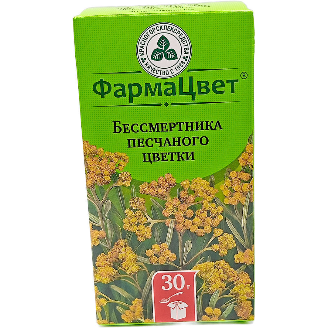 Бессмертника песчаного цветки 30г ФармаЦвет