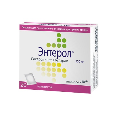 Энтерол пак. 250мг №20 от диареи