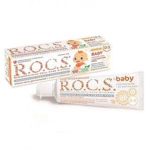Рокс зуб. паста для малышей нежный уход аромат липы 45г (от 0 до 3 лет)