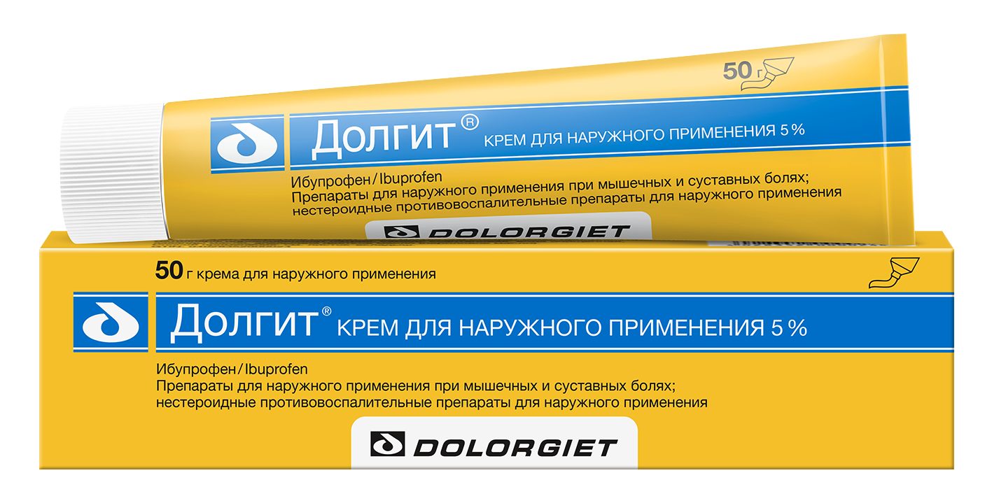Долгит крем 50г обезболивающее