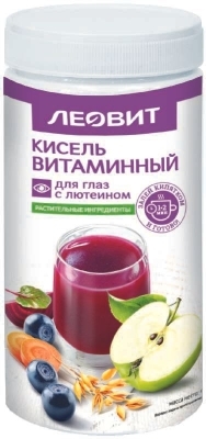 Леовит кисель витаминый с лютеином д/глаз 400г
