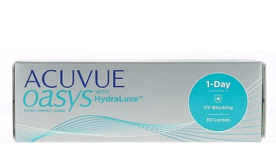 Линзы контактные Acuvue Oasys 1-Day With Hydralux R 8,5 D -1,50 №30 однодневные