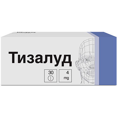 Тизалуд таб. 4мг №30