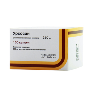 Урсосан капс. 250мг №100