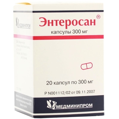 Энтеросан капс. 0,3 №20