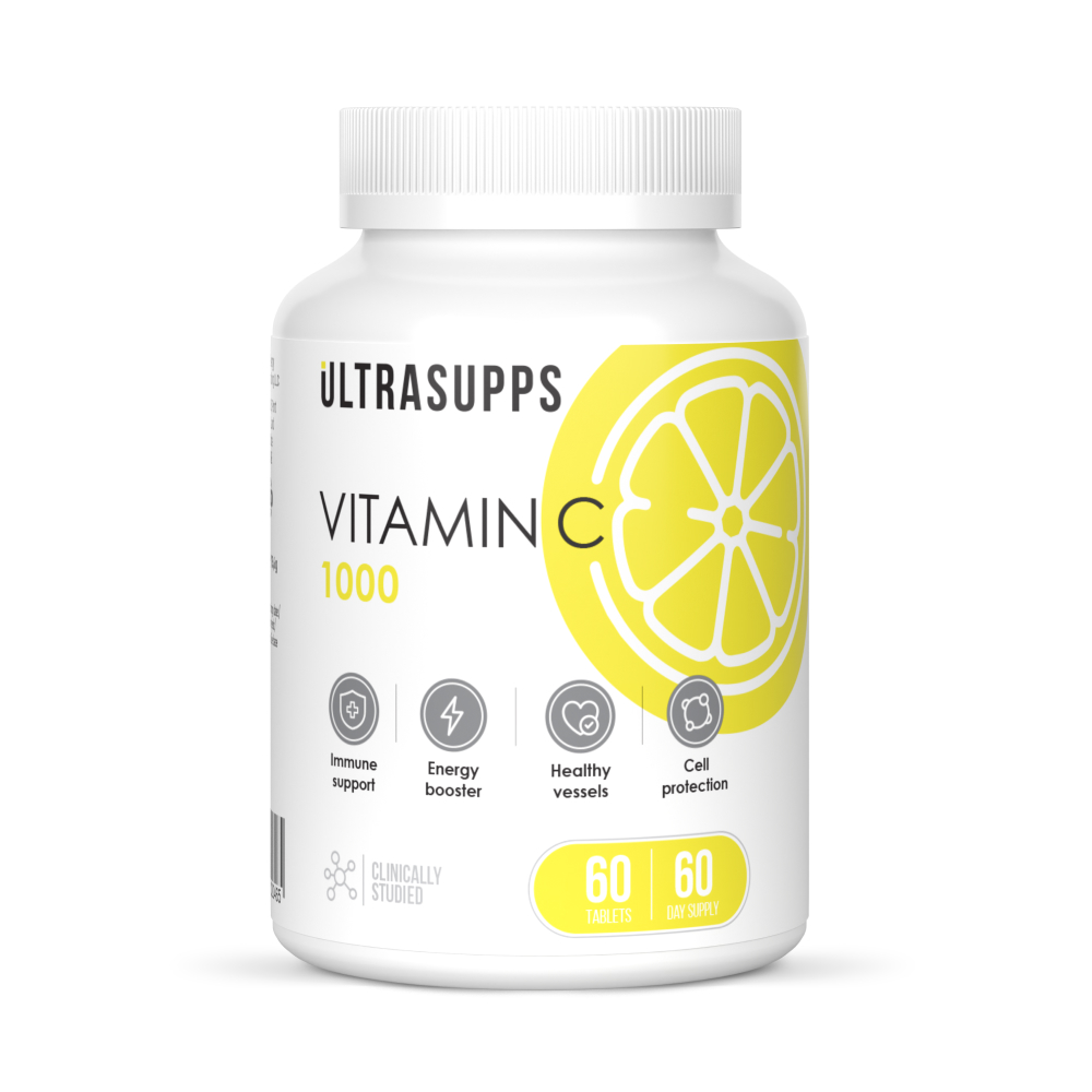 Ультрасаппс(UltraSupps) Витамин С таб. №60 БАД