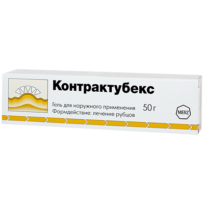Контрактубекс гель 50г от рубцов