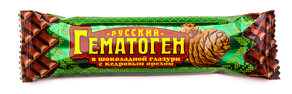 Гематоген Русский с кедровым орехом в шоколадной глазури 40г