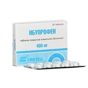 Ибупрофен-Акос таб. 400мг №20  обезболивающее (Синтез)