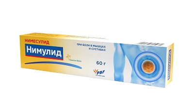 Нимулид гель 1% 60г (Нимесулид) обезболивающее