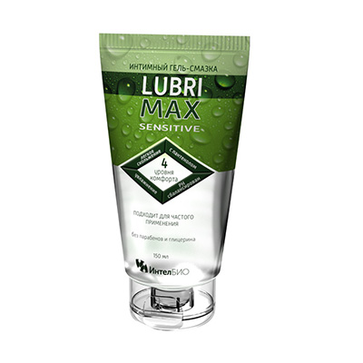 Лубримакс(LubriMax) гель-смазка 150мл sensitive д/чувствительного скольжения