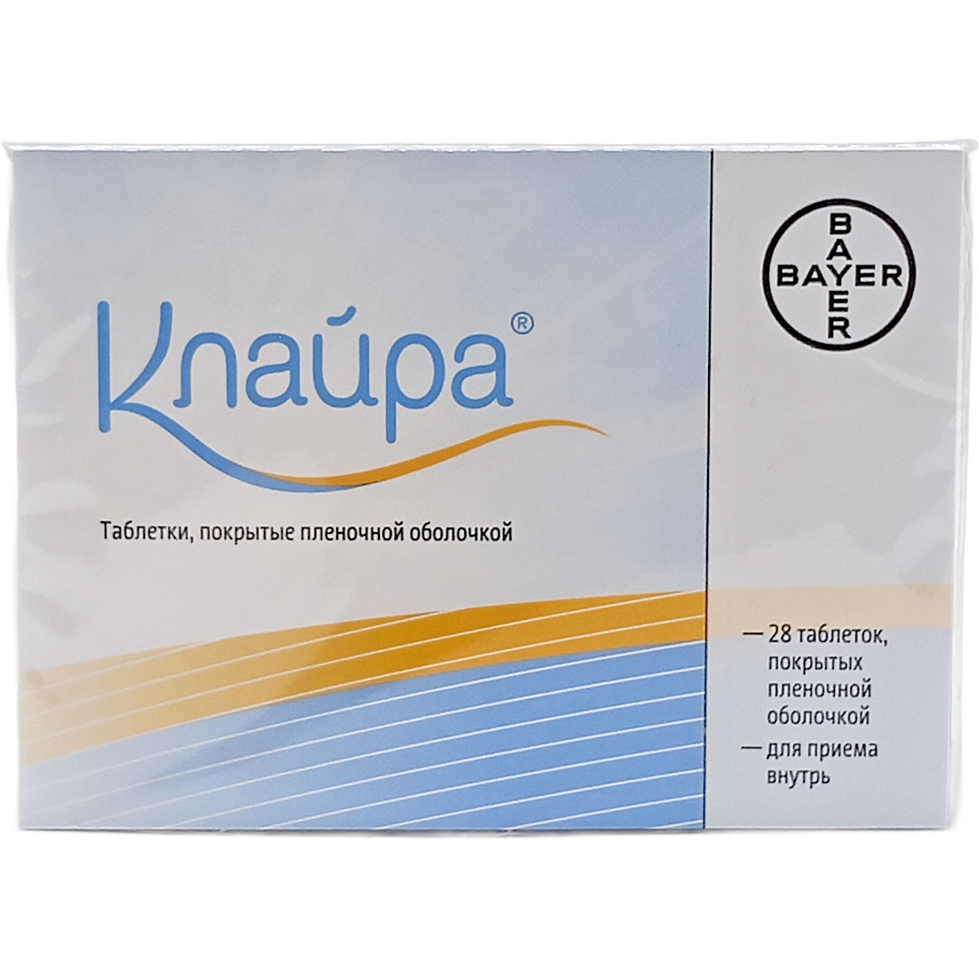 Клайра таб. №28 гормон. контрацептив Рх
