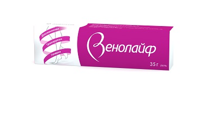 Венолайф гель 35г от варикозн.расшир.вен
