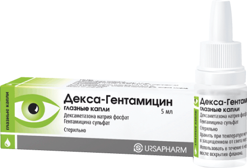 Декса-Гентамицин гл. капли 5мл