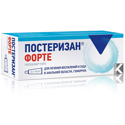 Постеризан форте мазь 25г при геморрое
