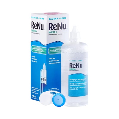Renu Multi Рlus раствор д/линз 360мл