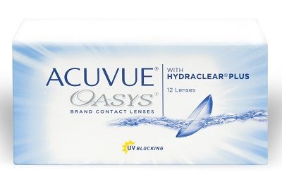 Линзы контактные Acuvue Oasys R 8,4 D-3,50 №12 двухнедельные