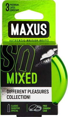 Презервативы Максус (Maxus) №3 Mixed микс