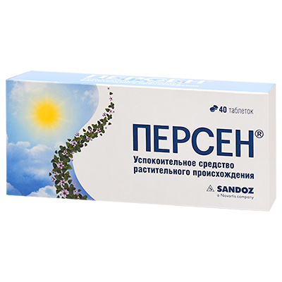 Персен таб. №40 успокоительное