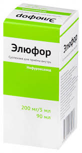 Элюфор сусп. 90мл (Нифуроксазид) кишечные антисептики