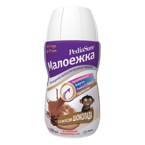 ПедиаШур Малоежка фл. 200 мл шоколад
